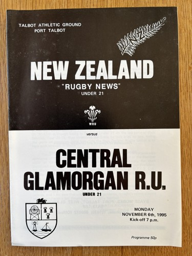 Central glamorgan u21 nz - glamorgan,
