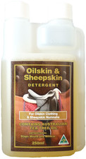  Sheepskin Numnahs cleaning and care 250ml Australian Woolskin Wool wash