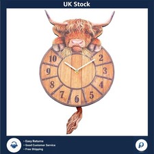 Quirky Highland Cow Pendulum