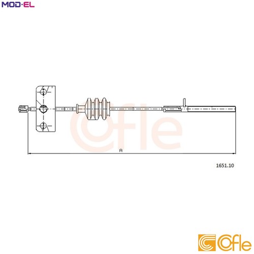 Cable pull parking - parking, brake
