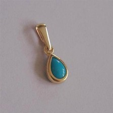 9ct Real Gold Small Teardrop
