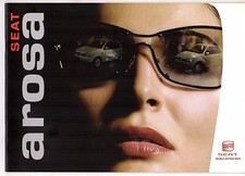 Seat Arosa 2003-04 UK Market Sales Brochure 1.0 1.4 Base S Sport