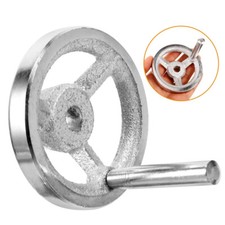 Crank handle lathe - crank, wheel