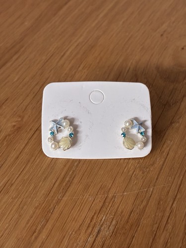 Ladies sea themed stud - sea,