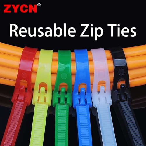 20pcs reusable nylon cable zip - 20pcs,