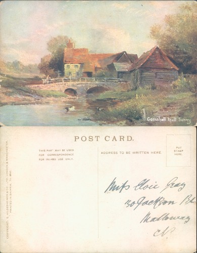 Gomshall mill with stone - gomshall,