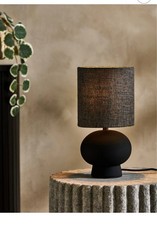 NEXT Black Mini Hera Bedside