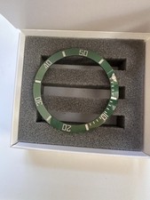 Genuine Rolex STARBUCKS Green Ceramic Bezel Insert For 41mm Submariner 126610LV