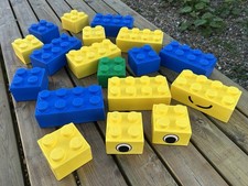 18x Lego Dacta Large Soft