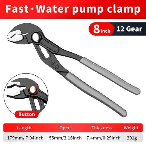 Water pump pliers adjustable - pliers,