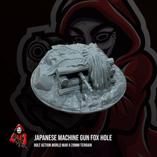 Japanese Machine Gun Fox Hole