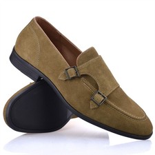 Mens leather slip - leather, on