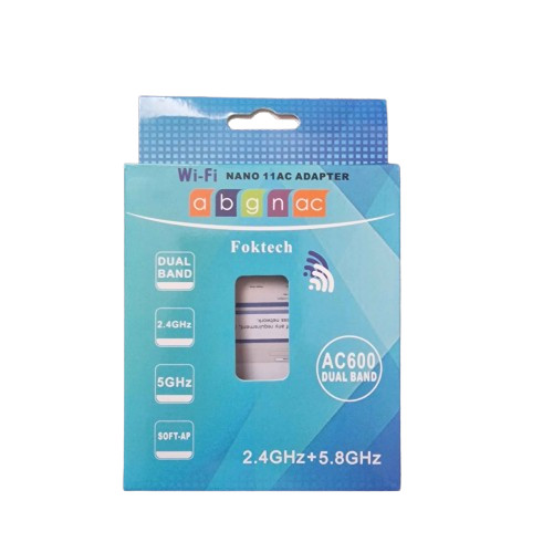 Foktech ac600 nano 11ac - foktech, pc