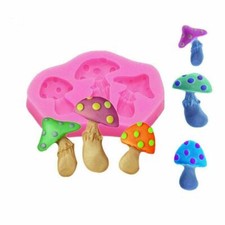 MUSHROOMS Silicone Fondant