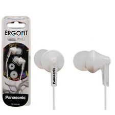 Panasonic RP-HJE125E-W Ergofit Stereo In-Ear Wired Headphones/Earphones - White