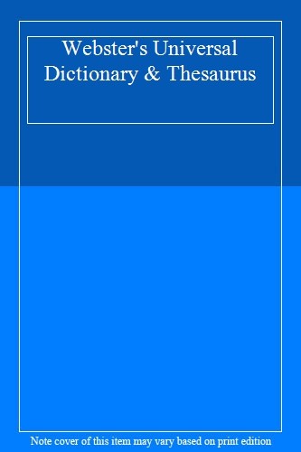 Webster universal dictionary - webster's,