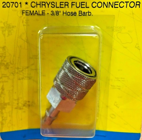 Fuel line tank connector - fuel,