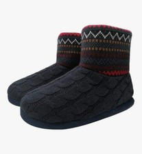 Mens Slippers Knitted