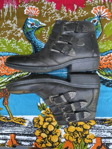 Wrangler black leather cowboy - wrangler,