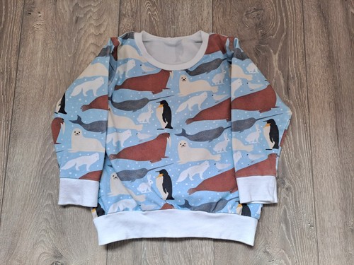Handmade arctic animals jumper - handmade,