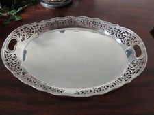 Very large and heavy sterling silver tray 1770g