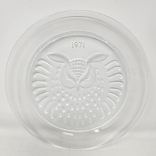 Lalique France Crystal Owl