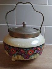 L & Sons Biscuit Barrel/Lidded