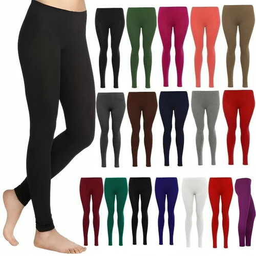 Ladies womens plain - ladies, leggings
