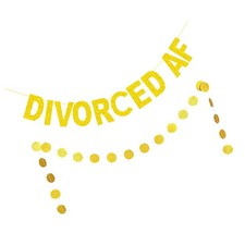 2pcs DIVORCED Divorced Party