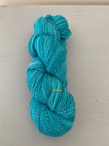 Hand dyed spun - dyed,, yarn