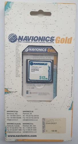 Navionics 3xg central - navionics,