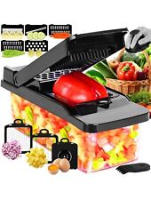 Vegetable Chopper 14-in-1 Kitchen Mandoline Vegetable Cutter Slicer Food Chopper