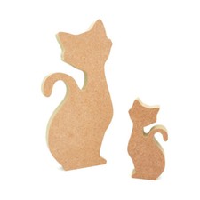 Freestanding Cute cat sitting