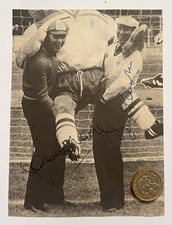 Bobby Moore & Bobby Charlton Signed Magazine Picture