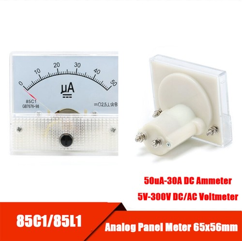 50ua 30a ammeter 300v - ammeter, 5v-300v