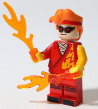 Lego X-Men Pyro Minifigure