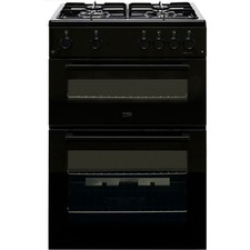 Beko FTG6201K Gas Cooker with Gas hob Hob 60cm Free Standing Black A+ New