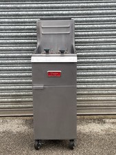 Natural Gas Heavy Duty Fryer 25 Litre Single Tank Double Basket/ Commercial