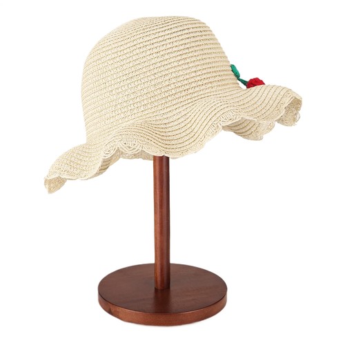 Hat stand wooden desktop - hat,