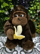 1980s Gorilla eating Banana