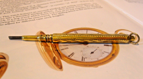 Pocket watch chain pencil fob - chain,