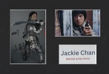 Jackie Chan Hand Signed Mount