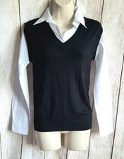 Sakura Black And White Shirt/