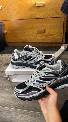Brand new silver black saucony - brand,