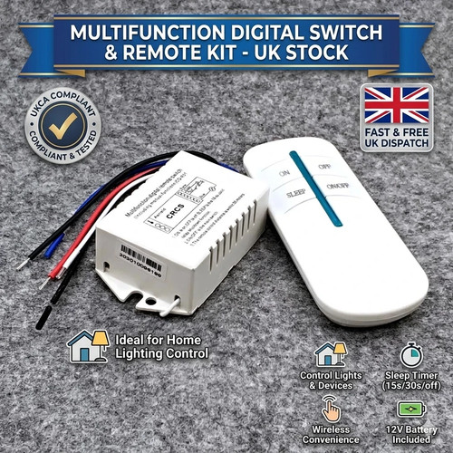 220v wireless digital remote - 220v,
