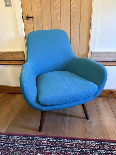 Mid century modern - modern, blue