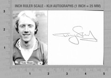 Tom Sloan Hand Signed Card