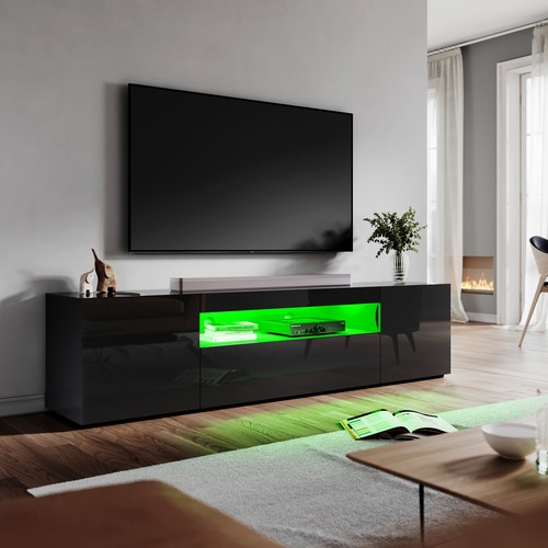 High gloss unit cabinet - high,