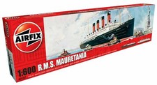 Airfix 1/600 RMS Mauretania Cunard Ocean Liner / Hospital Troop Ship Model Kit