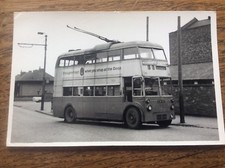 Vintage Photo Photograph Double Decker Bus Tram Wolverhampton Corporation FJW619